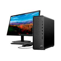 HP SlimLine S01Desktop Set